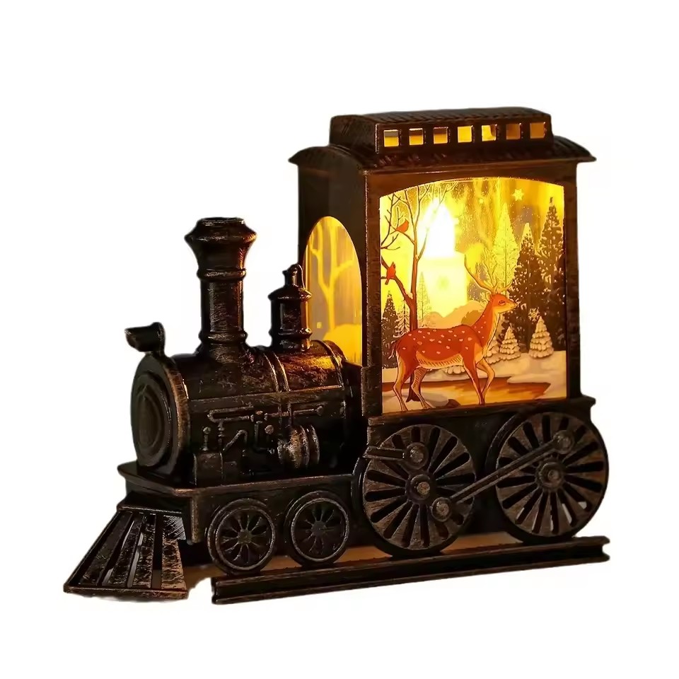Outdoor Lighting Vintage - Lampki nocne LED w stylu vintage,