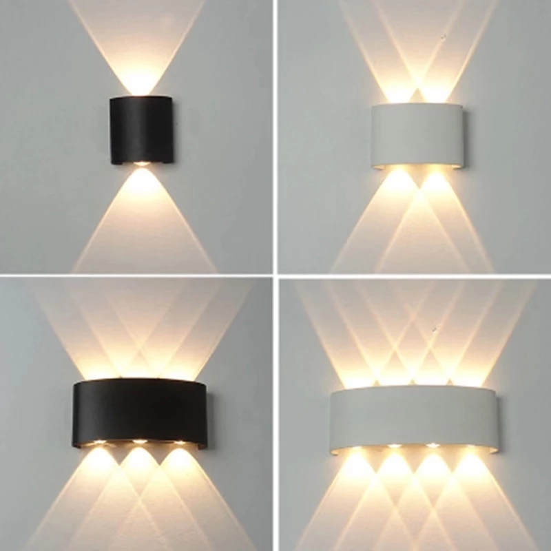 Outdoor Lighting On Stairs - Led kinkiet aluminium na zewnątrz kryty