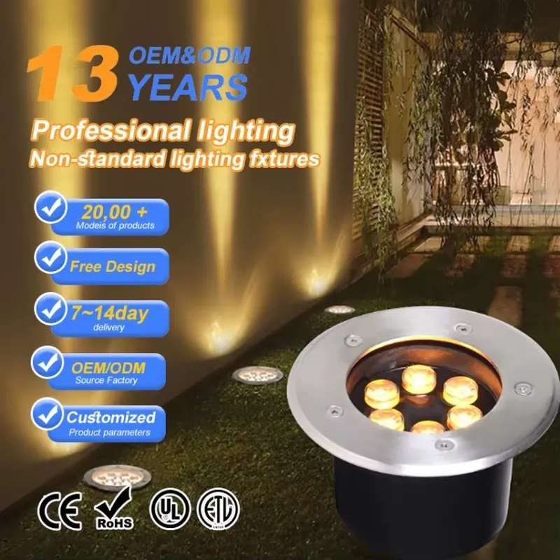 Outdoor Lighting In Ground - Wodoodporna lampa LED podziemna IP67 12V