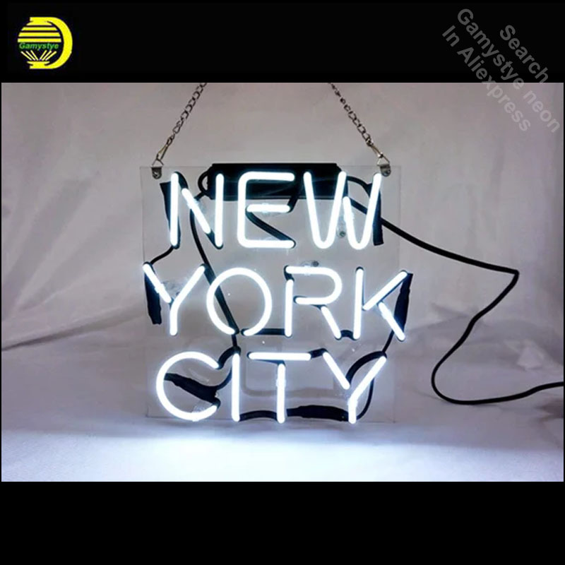 Outdoor Lighting New York - Neon New York City Dekoruj okno