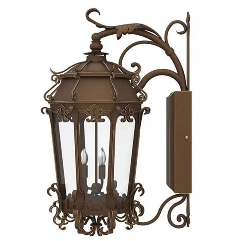 Outdoor Lighting Wall Mount - Zewnętrzne lampy ścienne LED ze szkła,