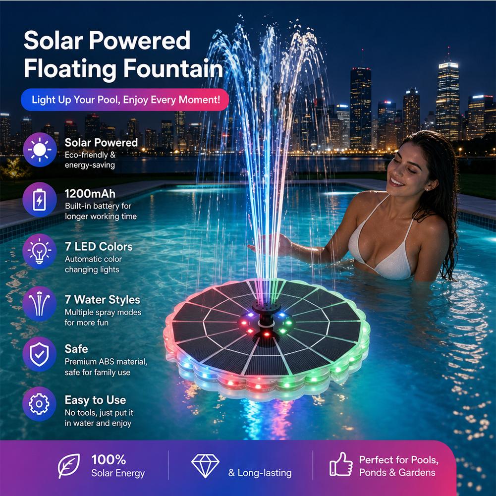Outdoor Lighting Traditional - Zestaw solarny do fontanny ogrodowej 3.5W,