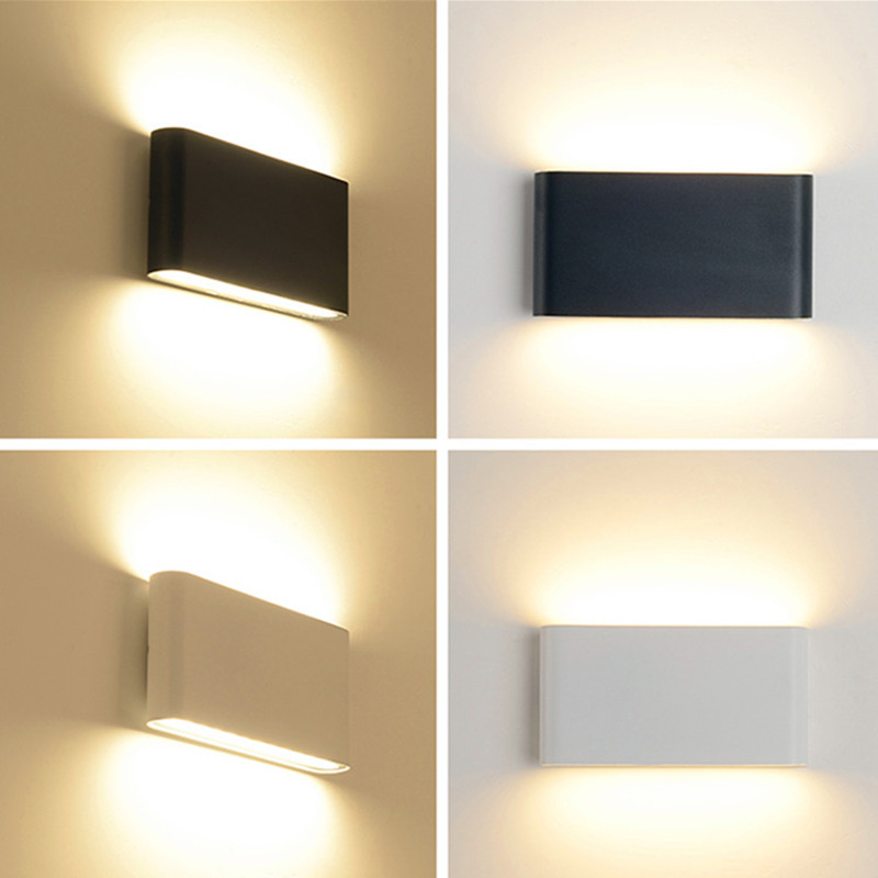 Outdoor Lighting On Stairs - 6W 12W kinkiet LED zewnętrzne wodoodporne