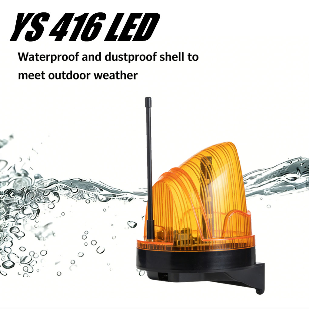 Outdoor Lighting Wall Mount - Uniwersalna lampa ostrzegawcza LED 12V/220V, zewnętrzna