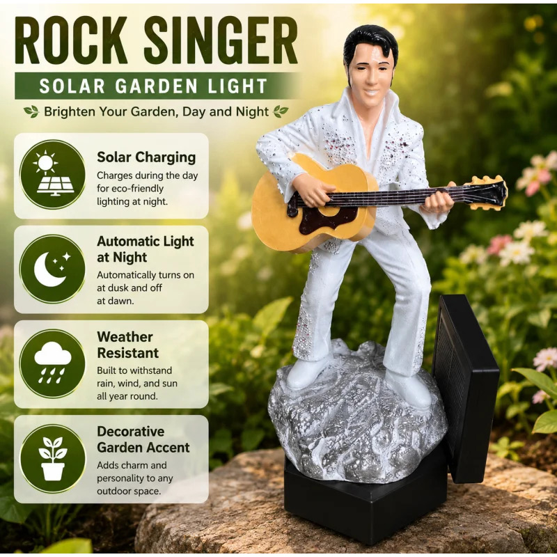 Lampa Ogrodowa Elvis Solar, St – Outdoor Lighting Vintage recenzja i cena