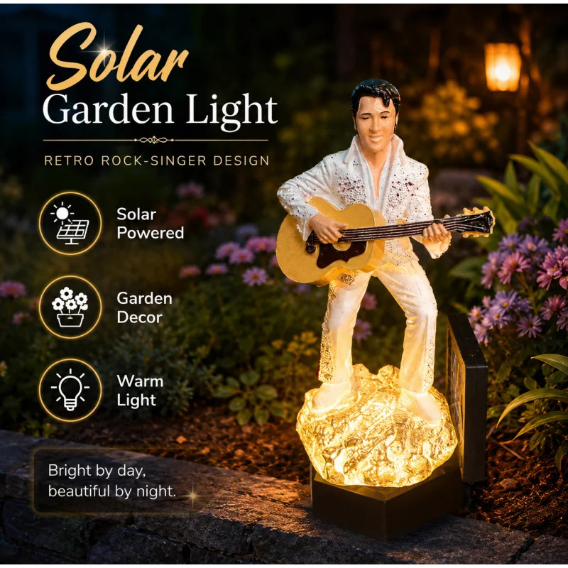 Lampa Ogrodowa Elvis Solar, St – Outdoor Lighting Vintage recenzja i cena