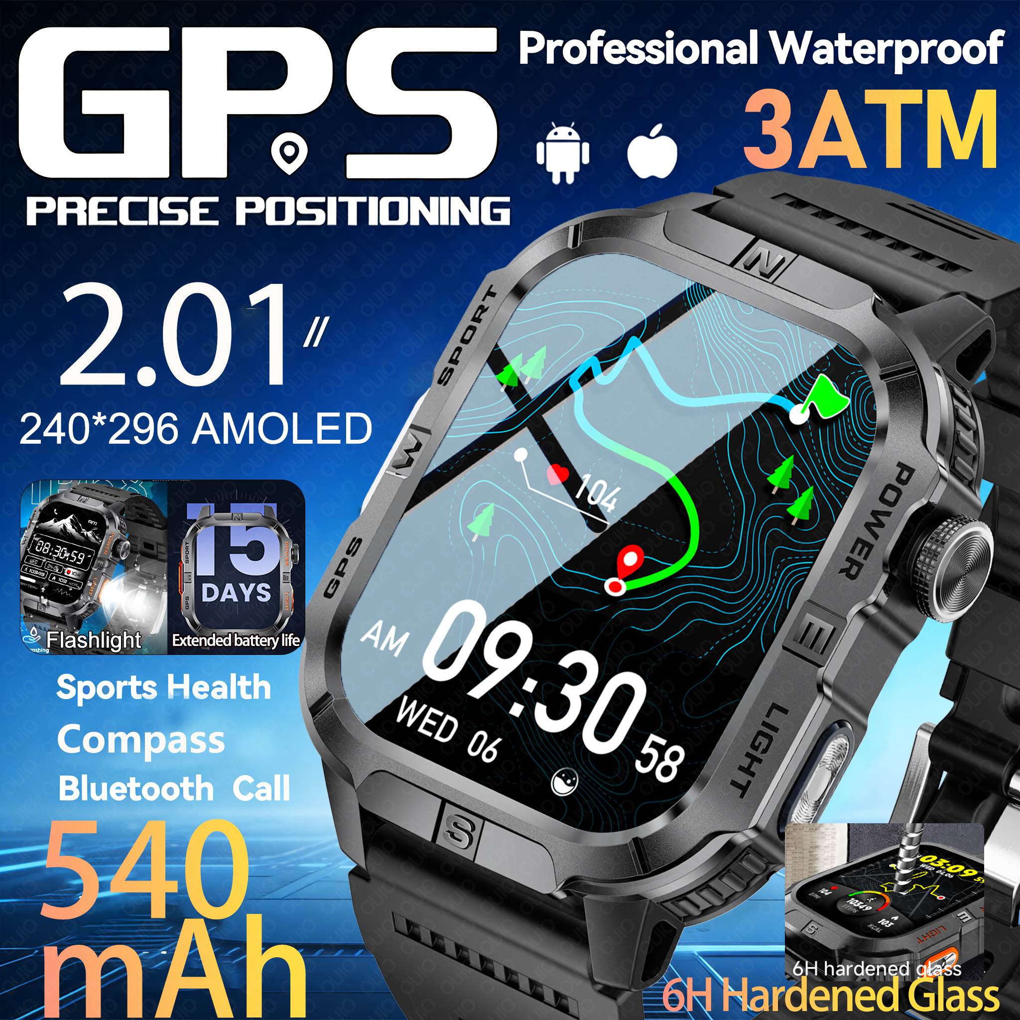 Nowy Smartwatch 2026 GPS Śledz – Outdoor Lighting Ip Rating recenzja i cena