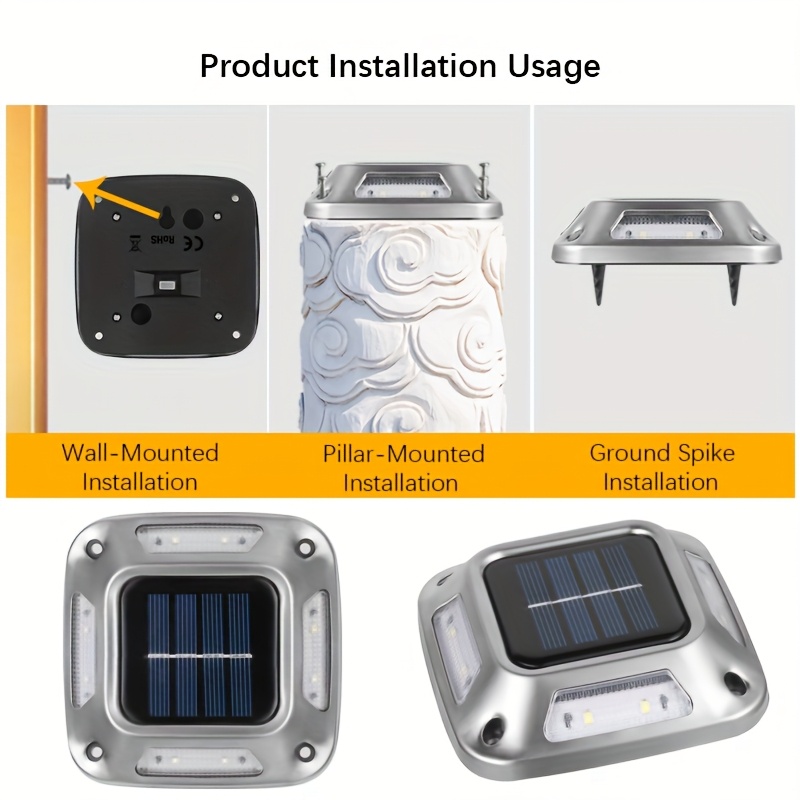 8 szt. solarnych lamp ogrodowy – Outdoor Lighting On Stairs recenzja i cena