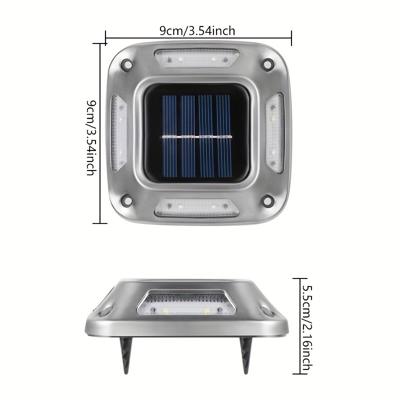 8 szt. solarnych lamp ogrodowy – Outdoor Lighting On Stairs recenzja i cena