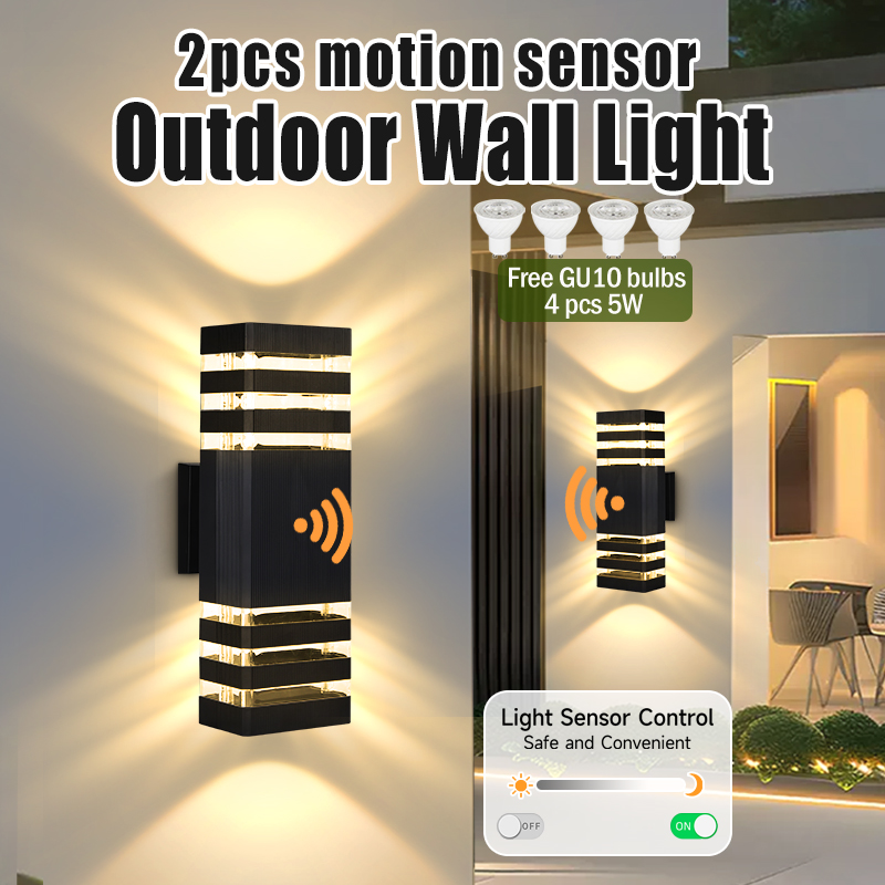 Lampa ścienna z czujnikiem ruc – Outdoor Lighting Wall Mount recenzja i cena