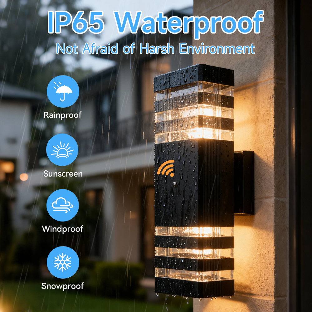 Lampa ścienna z czujnikiem ruc – Outdoor Lighting Wall Mount recenzja i cena