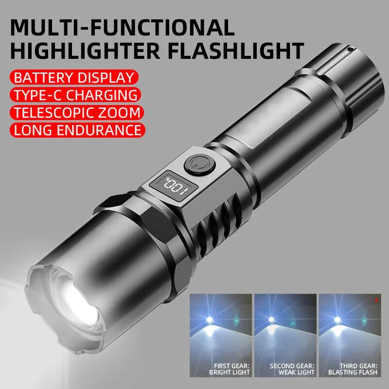 Latarka Led o dużej mocy XHP10 – Outdoor Lighting Bollards recenzja i cena