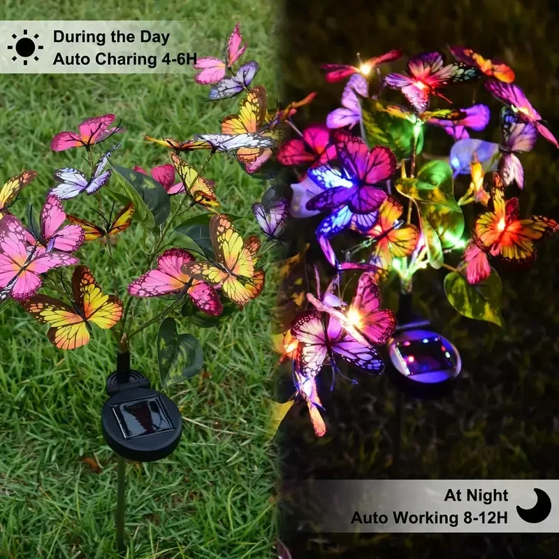 Solarny LED Motyl Lampki Ogrod – Outdoor Lighting In Ground recenzja i cena
