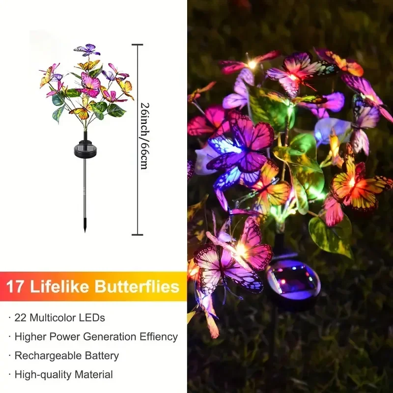 Solarny LED Motyl Lampki Ogrod – Outdoor Lighting In Ground recenzja i cena
