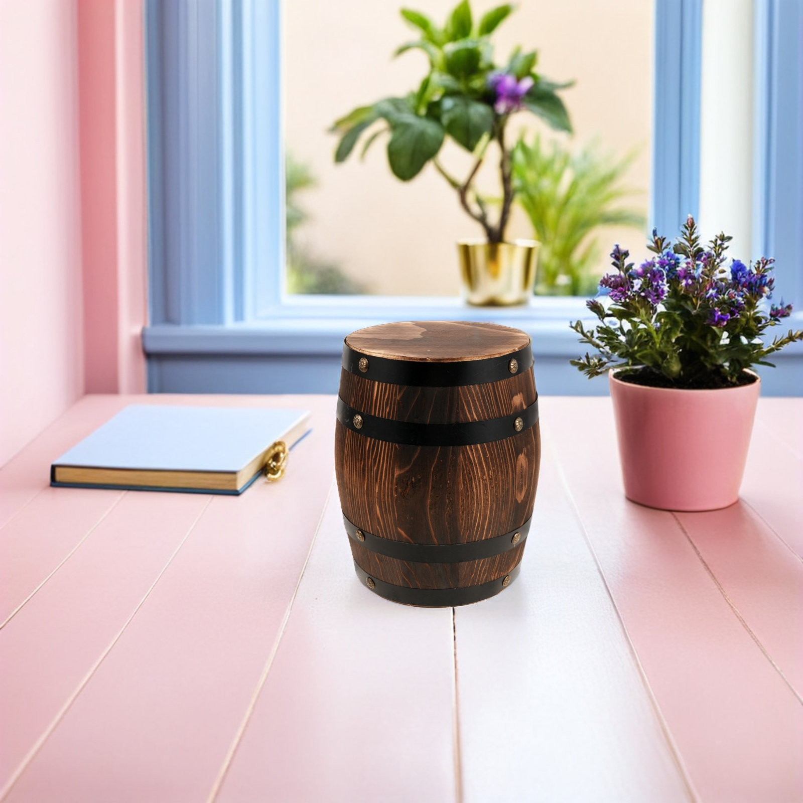 Drewniany stołek z beczki na z – Outdoor Lighting Vintage recenzja i cena