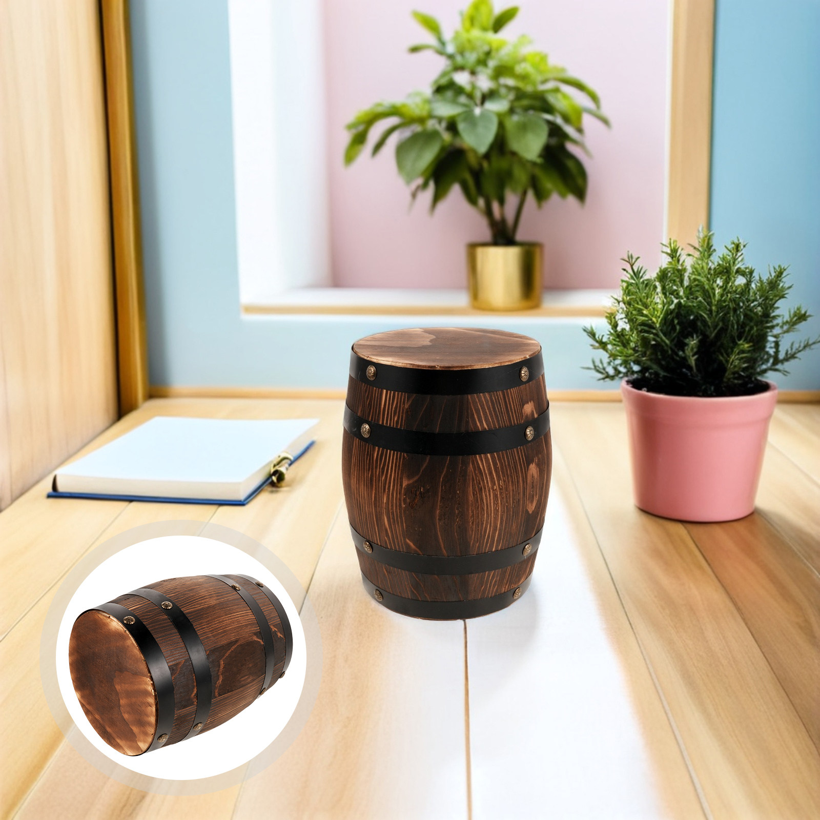 Drewniany stołek z beczki na z – Outdoor Lighting Vintage recenzja i cena