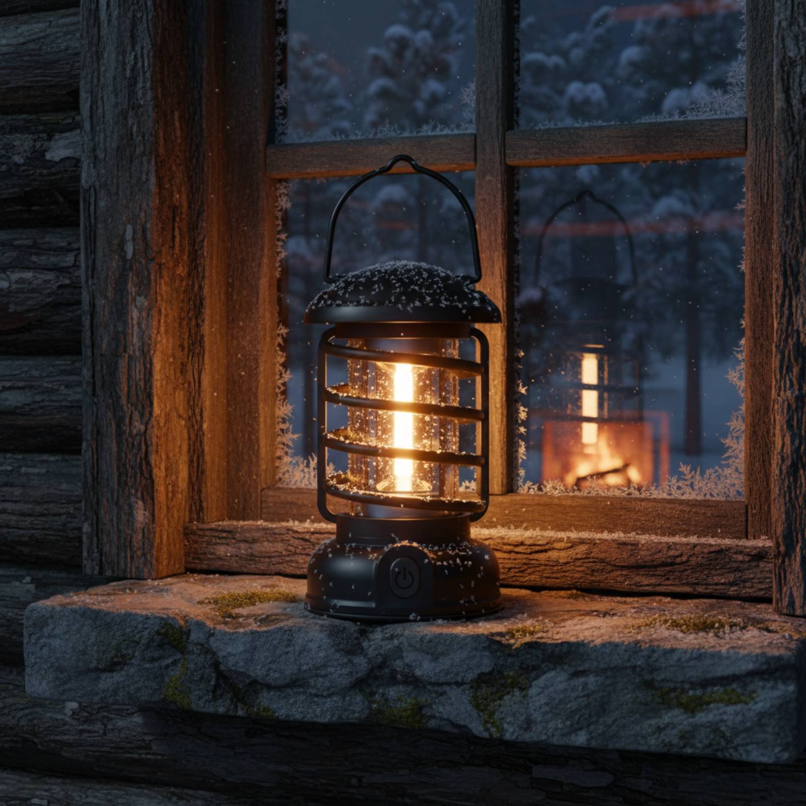 Retro Lampa Kempingowa z Dwoma – Outdoor Lighting Vintage recenzja i cena