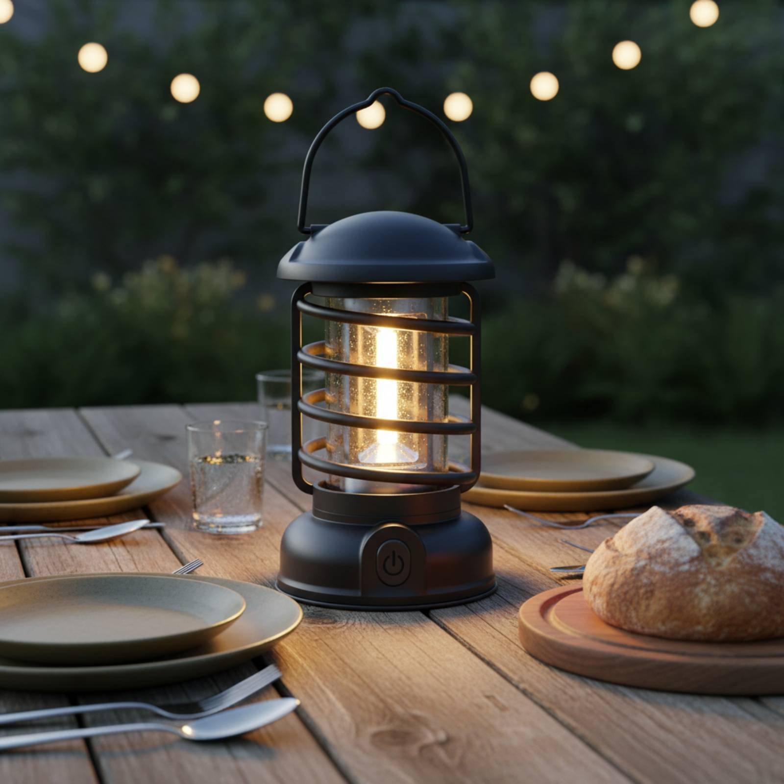 Retro Lampa Kempingowa z Dwoma – Outdoor Lighting Vintage recenzja i cena