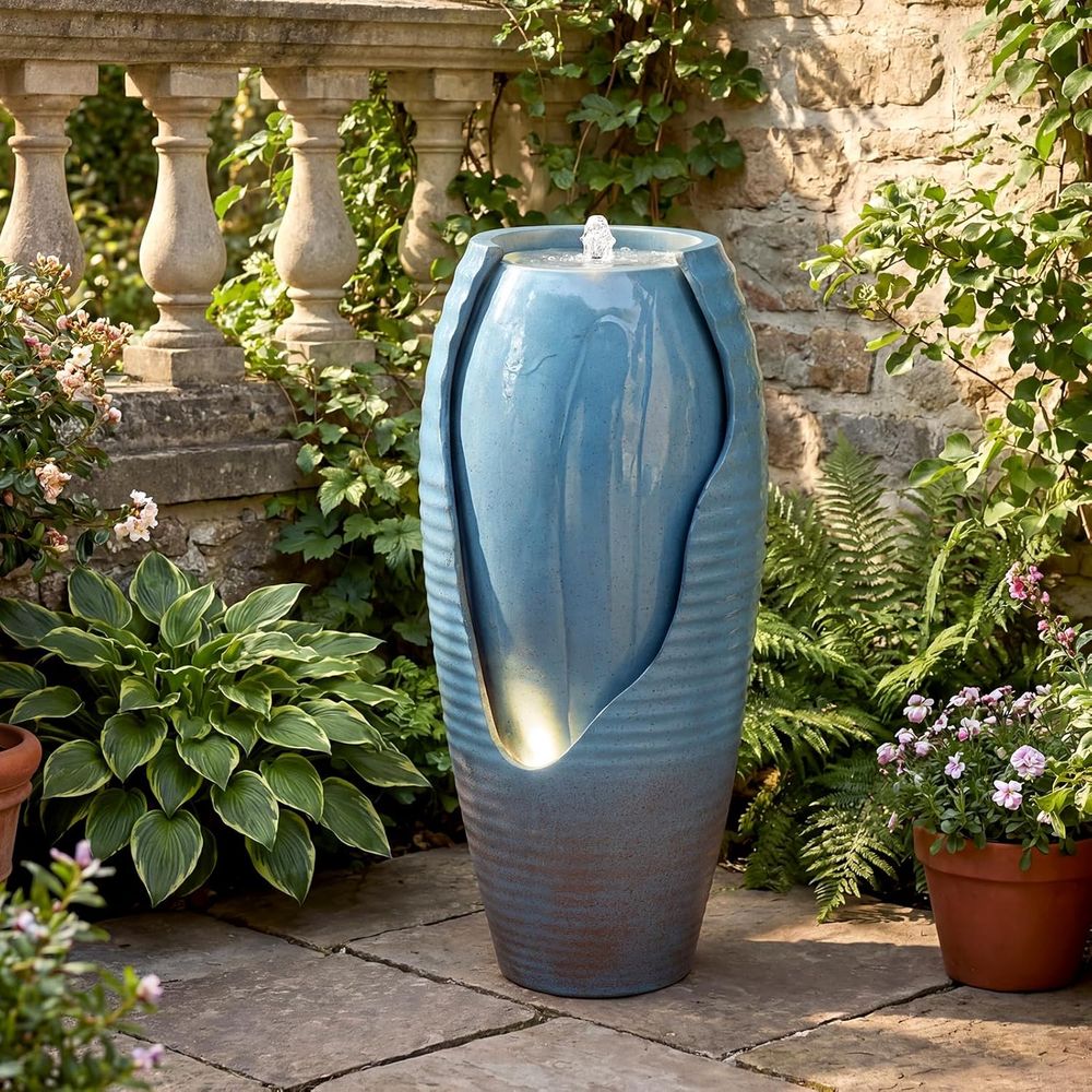 Zabytkowa niebieska, popękana  – Outdoor Lighting Vintage recenzja i cena