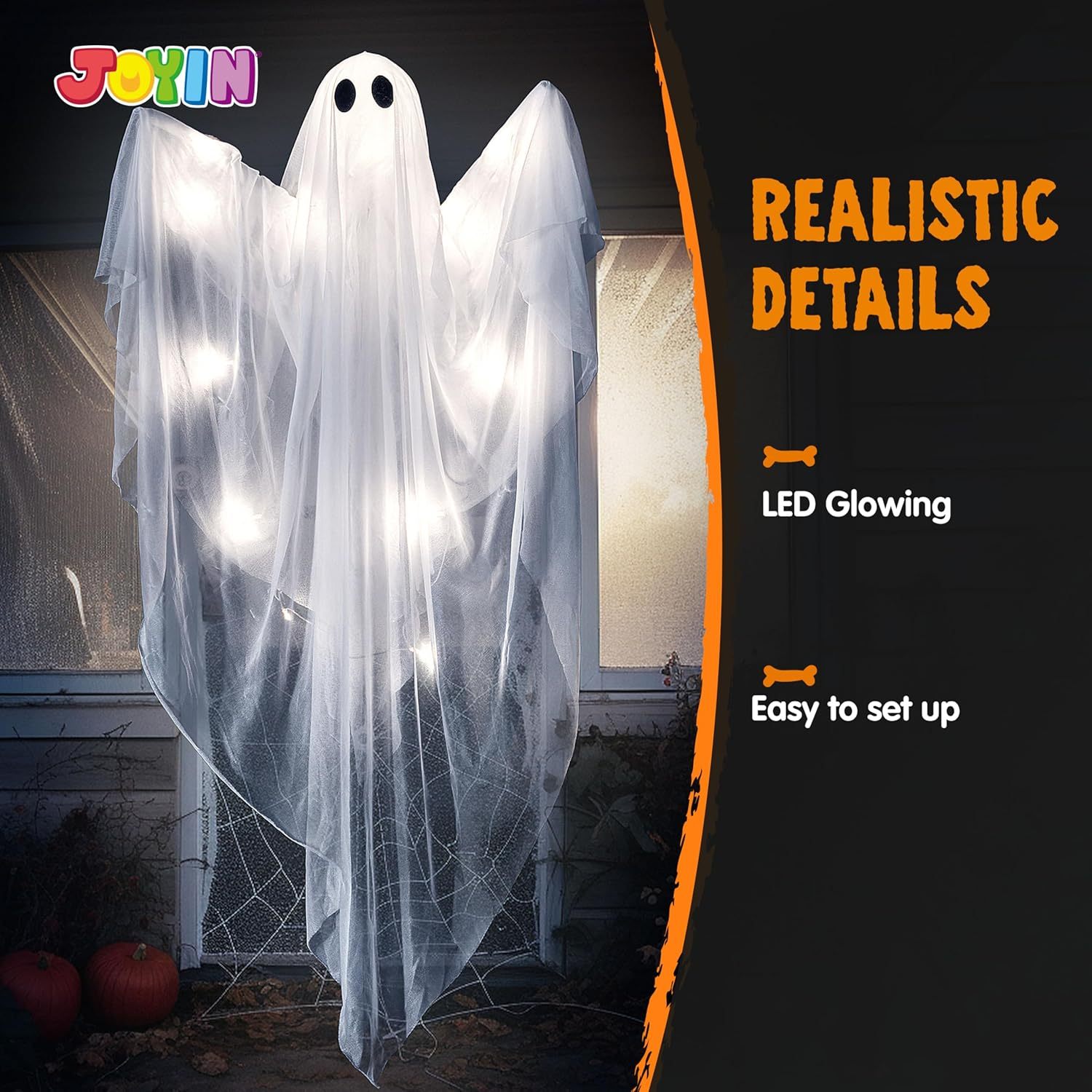 Świecący duch na Halloween z b – Outdoor Lighting Bollards recenzja i cena