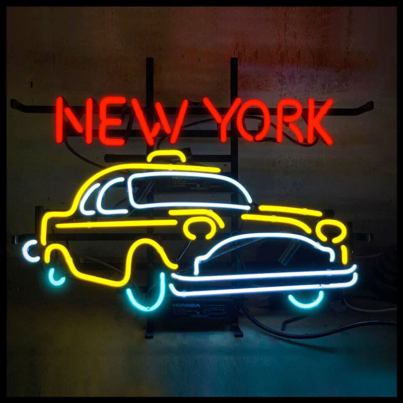 Neon Sign for New York Taxi Ne – Outdoor Lighting New York recenzja i cena