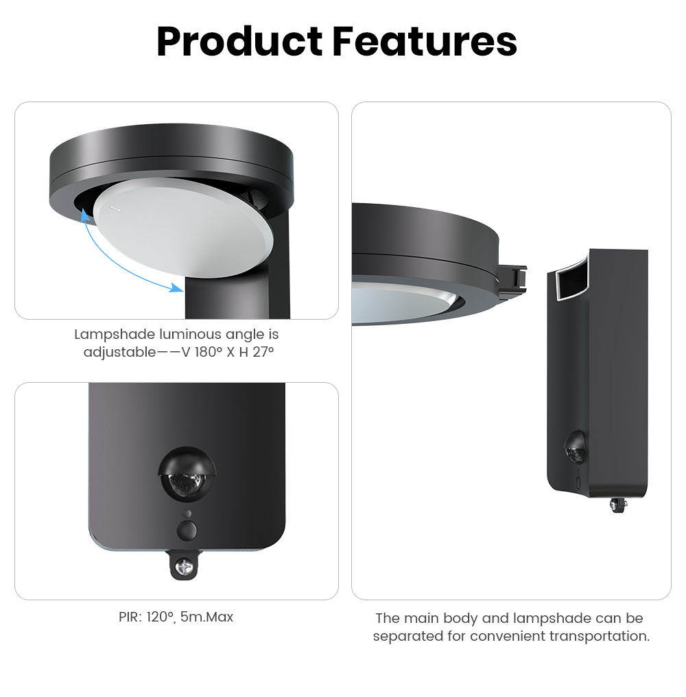 Zewnętrzne lampy ścienne SRESK – Outdoor Lighting Wall Mount recenzja i cena