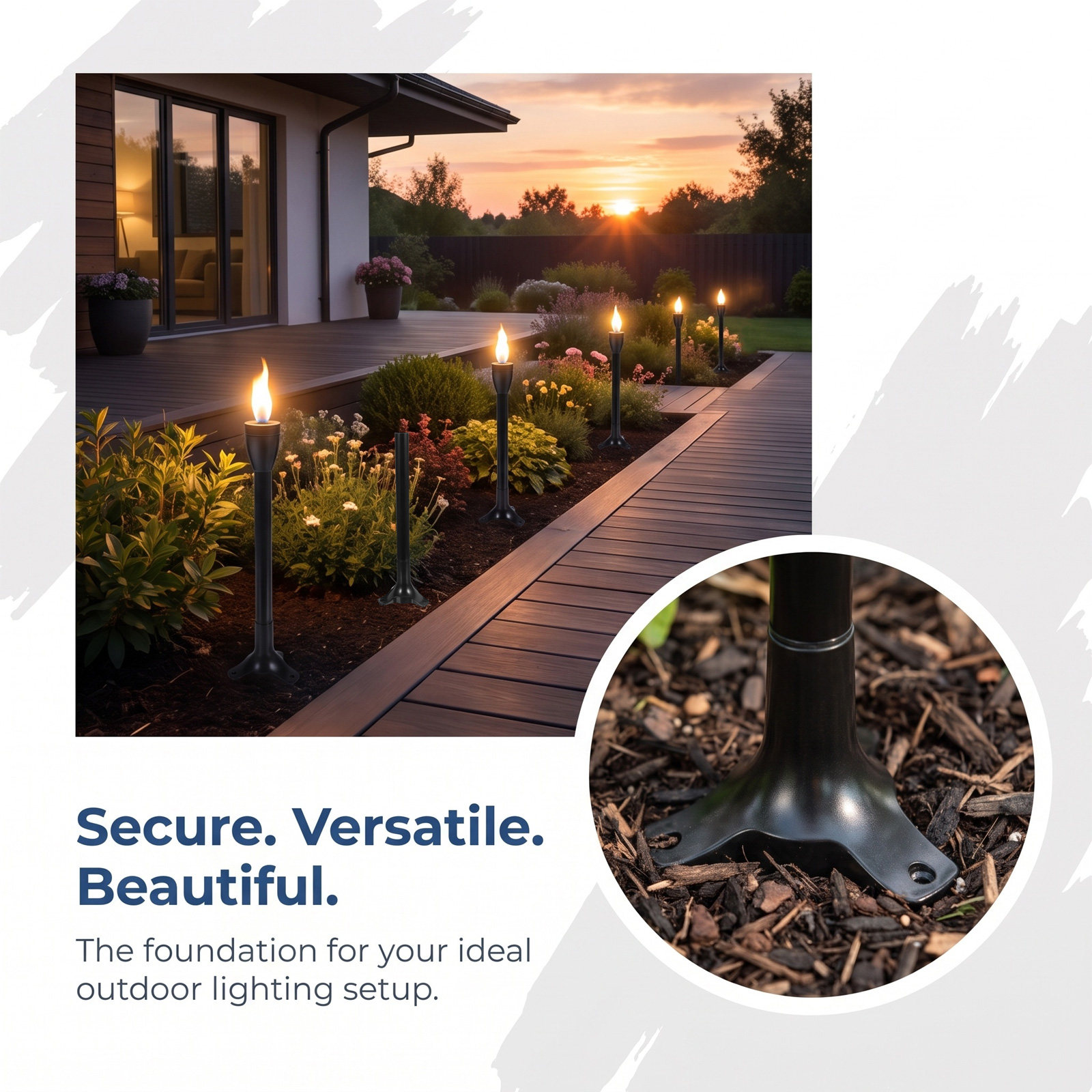 6-częściowy zestaw: Stabilny p – Outdoor Lighting In Ground recenzja i cena